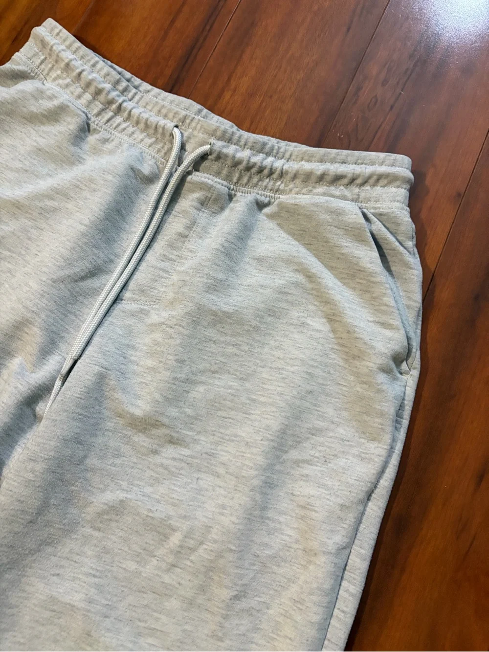 Athletic Works Light Gray Men's Jogger Sweatpants